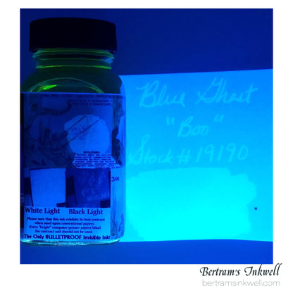 Noodler's Blue Ghost Bottled Ink - 3oz