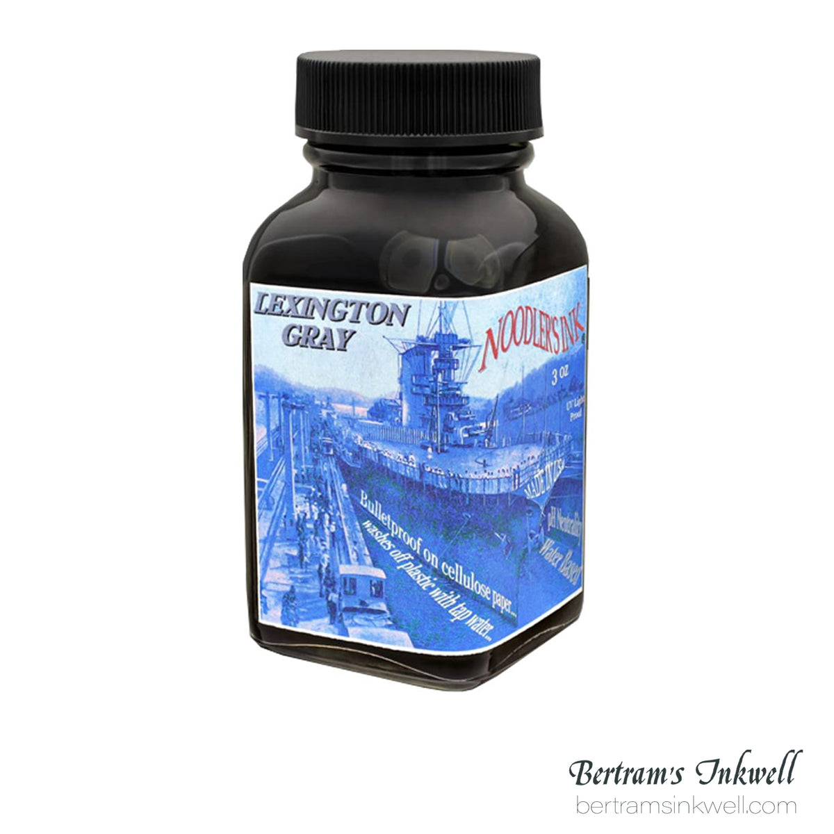 Noodler's Bullet Proof Lexington Gray Bottled Ink - 3oz