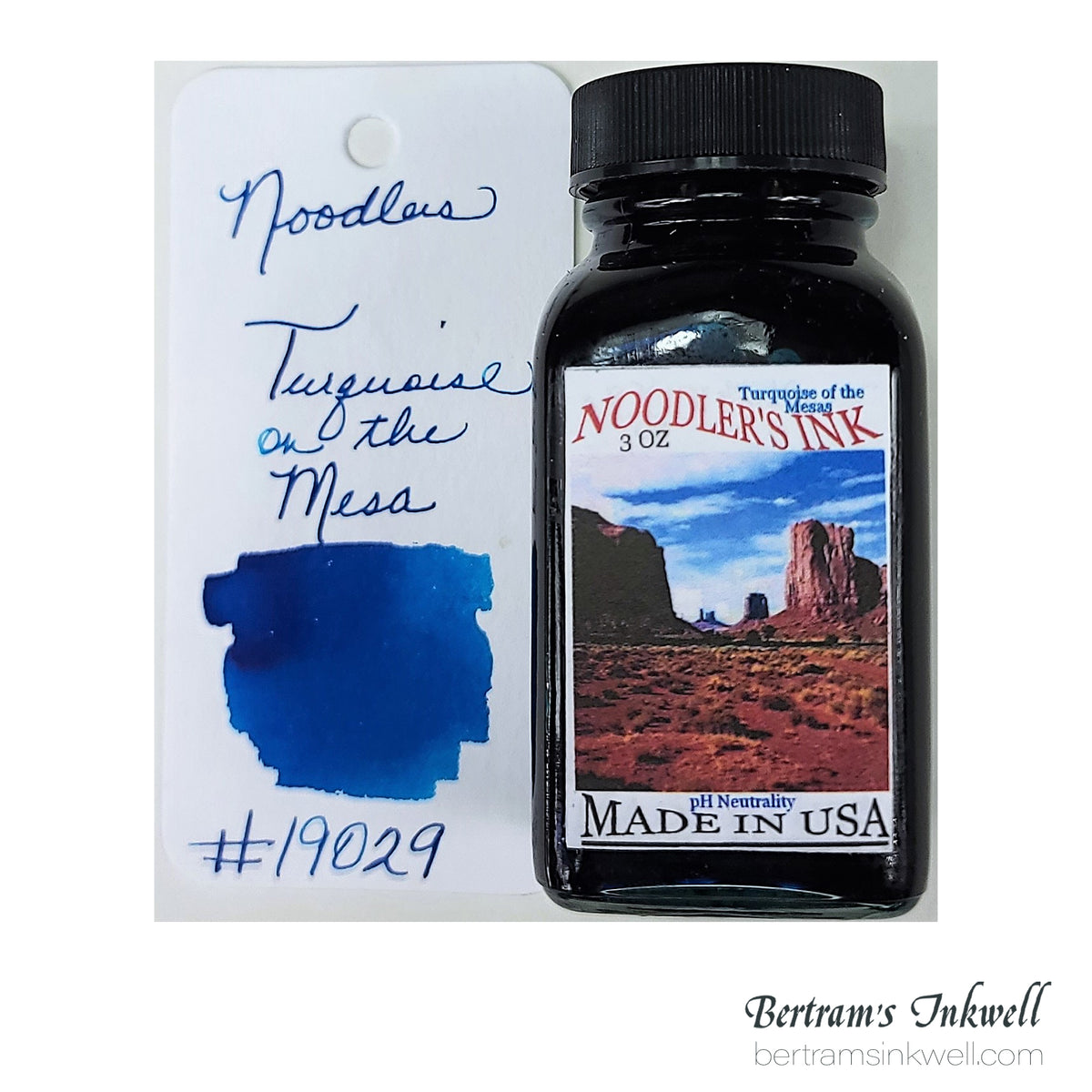 Noodler's Turquoise Of The Mesas Bottled Ink - 3oz