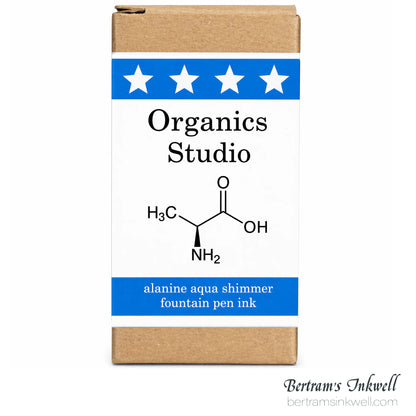 Organics Studio Shimmer Alanine Aqua Teal Ink Bottle