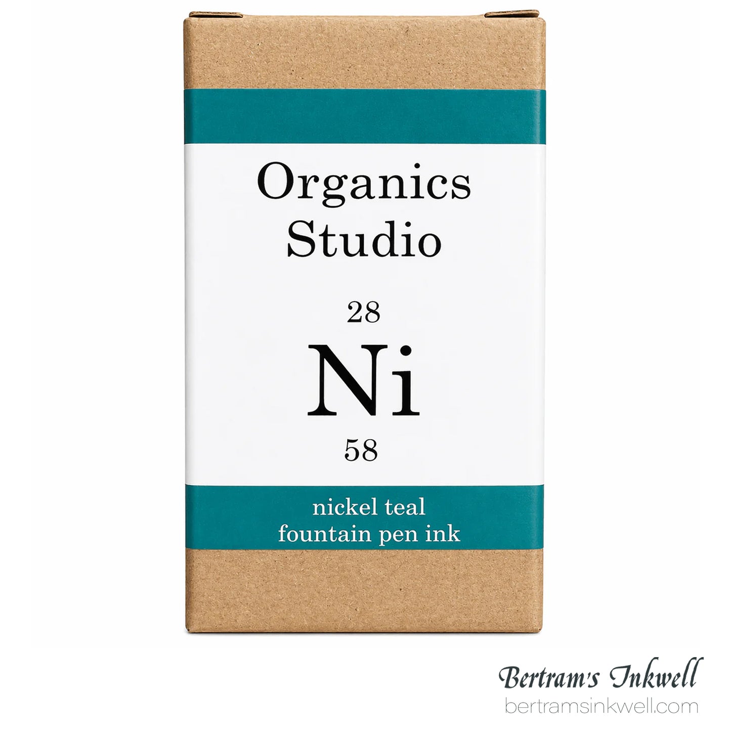 Organics Studio Elements Nickel Teal Fountain Pen Ink