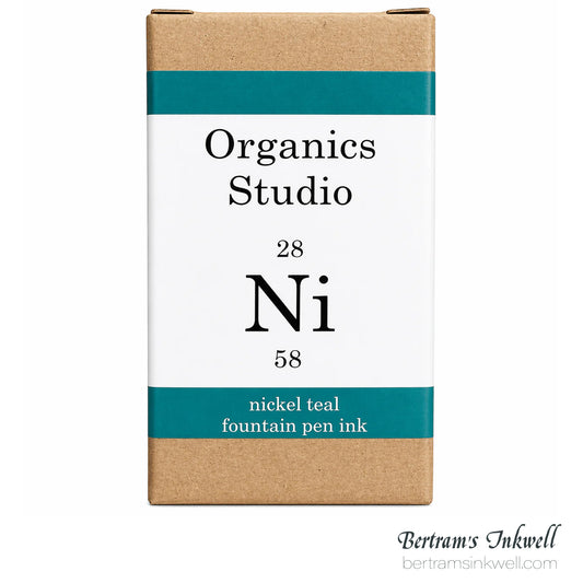Organics Studio Elements Nickel Teal Fountain Pen Ink