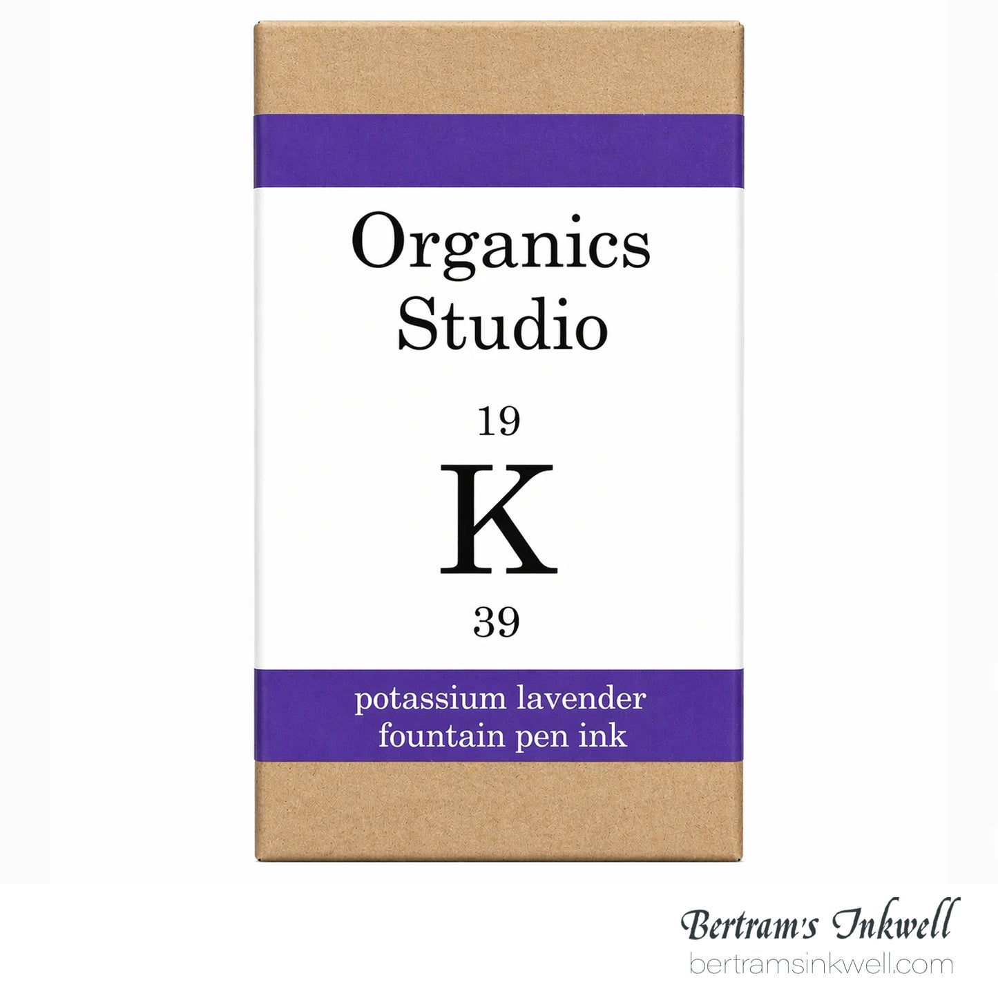 Organics Studio Elements Potassium Lavender Fountain Pen Ink