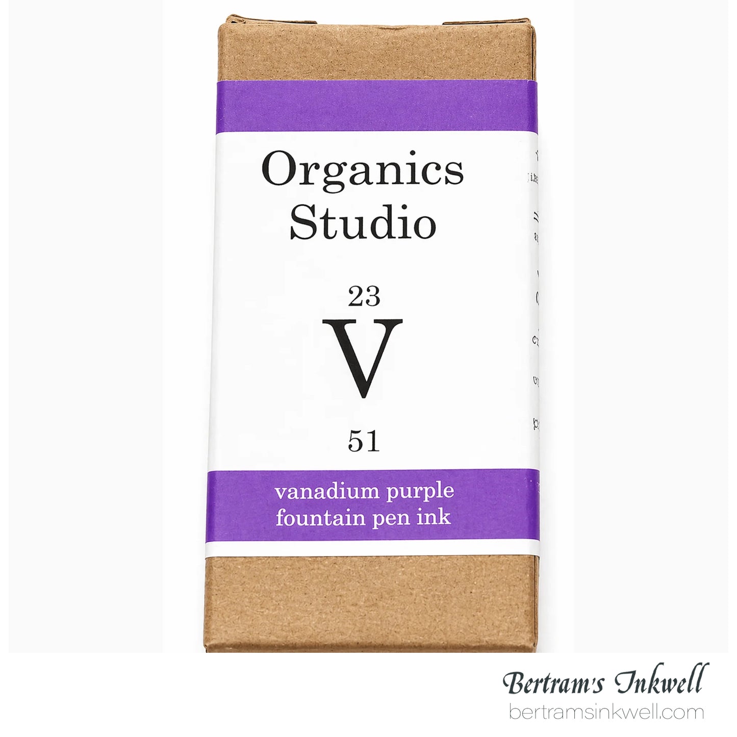 Organics Studio Elements Vanadium Purple Fountain Pen Ink