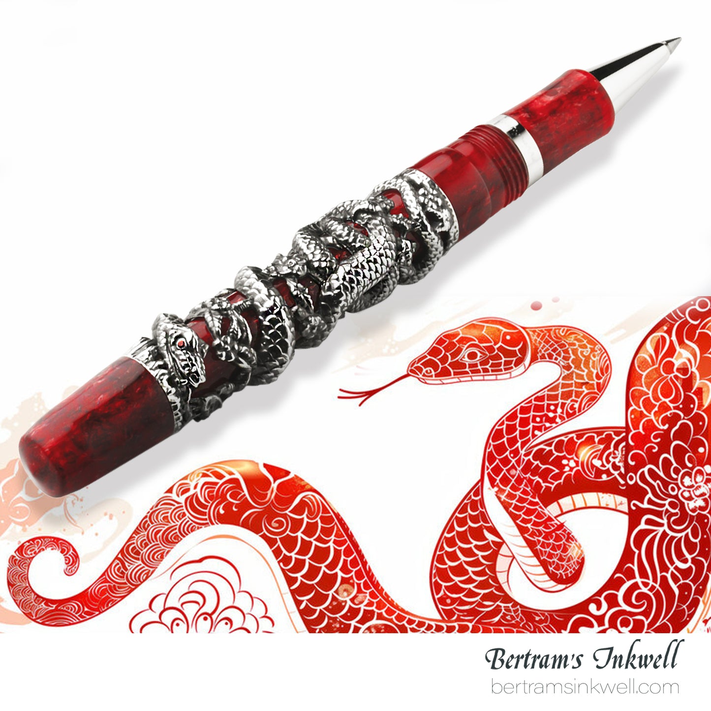Montegrappa 2013 Year of the Snake Limited Edition Rollerball ISOZR3SK, 2013