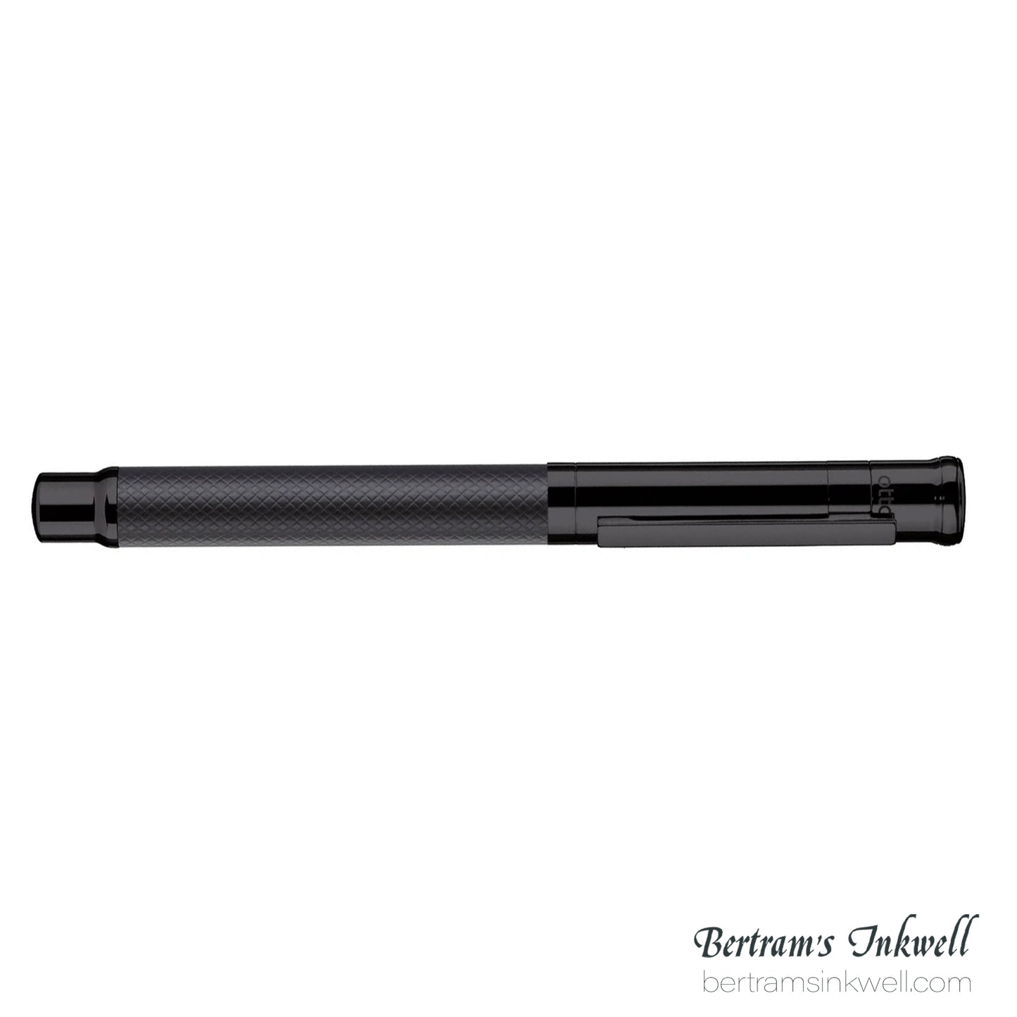 Otto Hutt Design 04 Black Matte Guilloche Rollerball