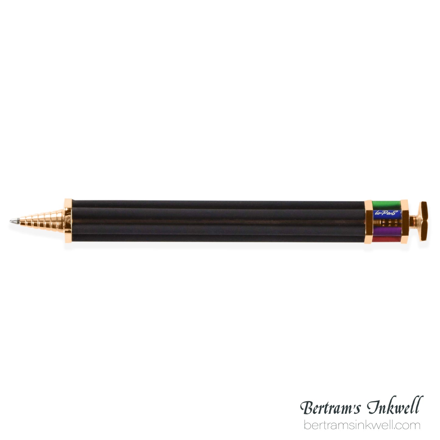 Parafernalia Lo Pas Elegant Black Ballpoint Pen - PALP1003