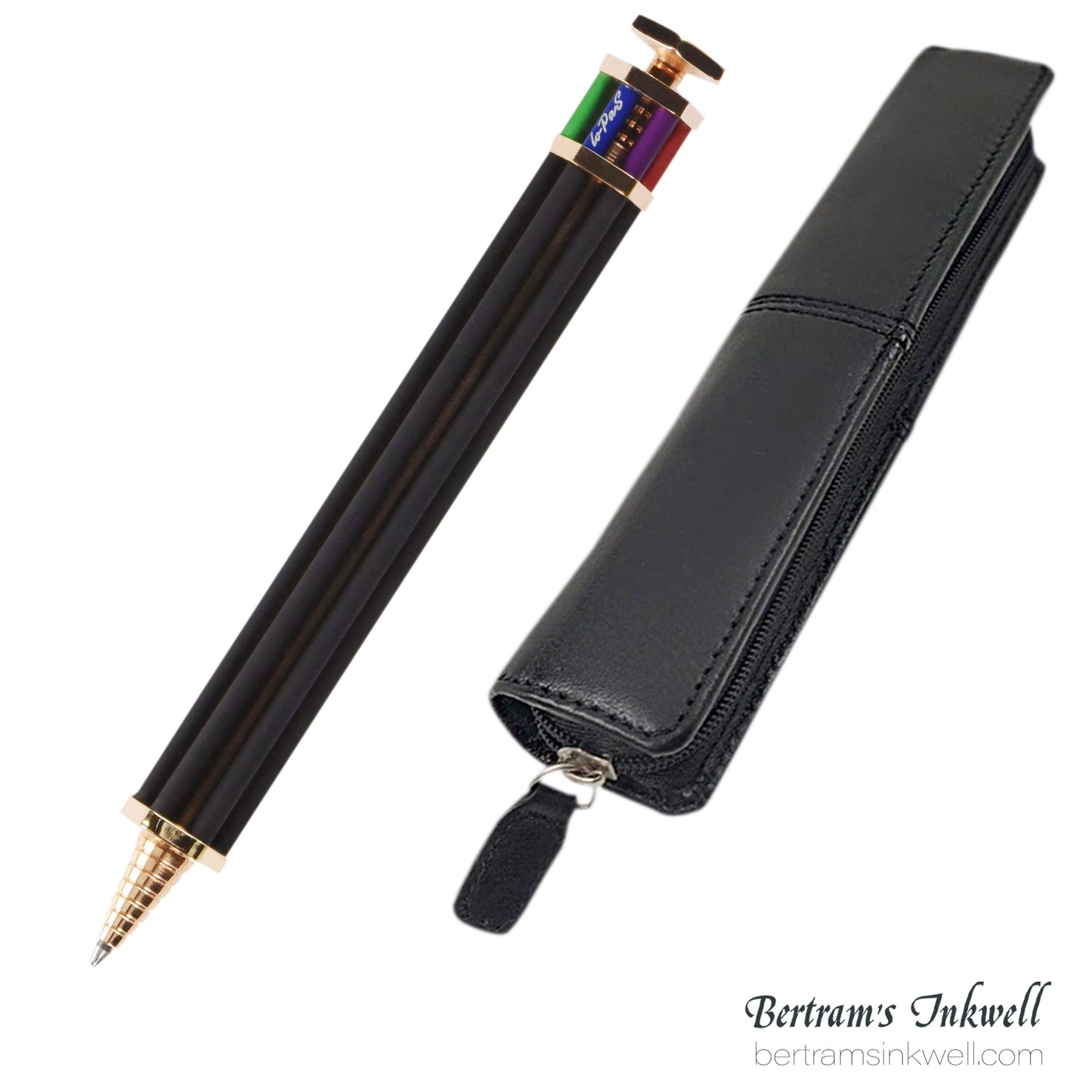 Parafernalia Lo Pas Elegant Black Ballpoint Pen - PALP1003