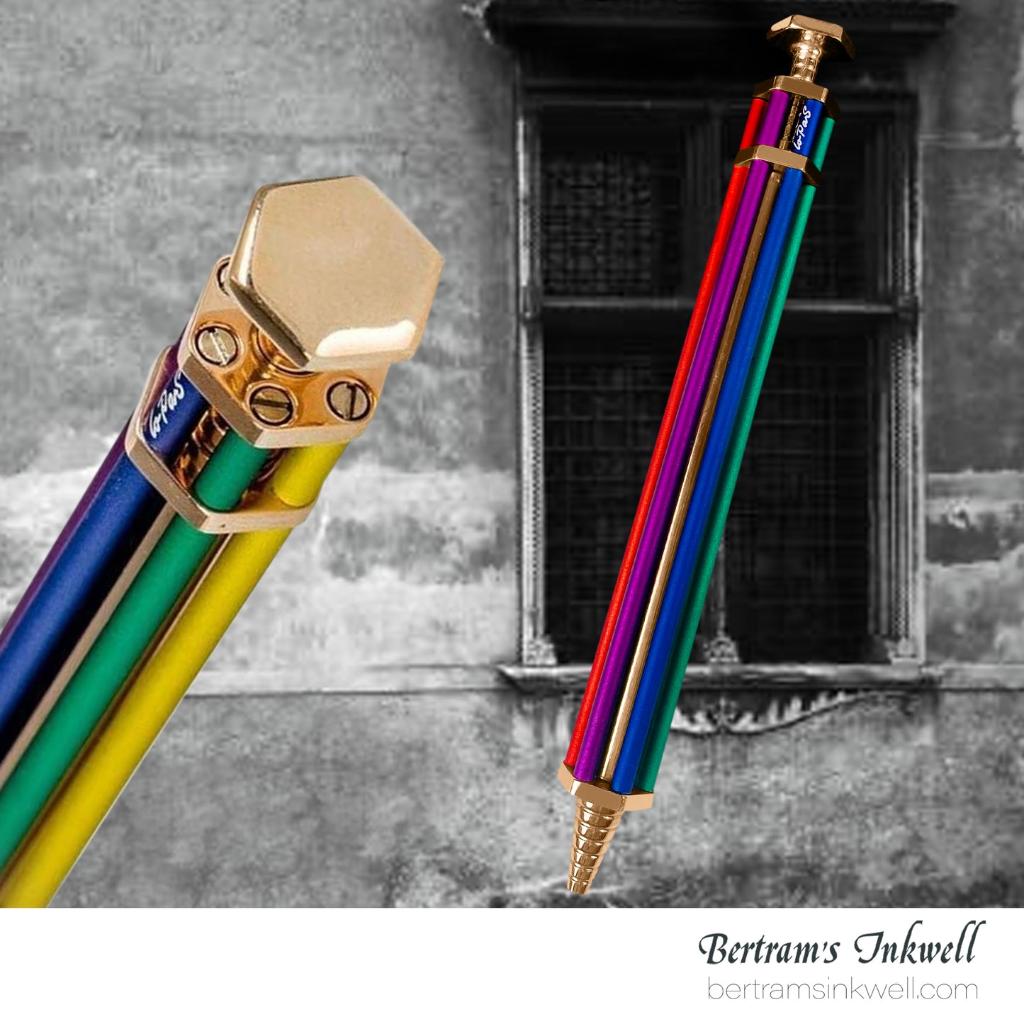 Parafernalia Lo Pas Rainbow Ballpoint Pen - PALP1006