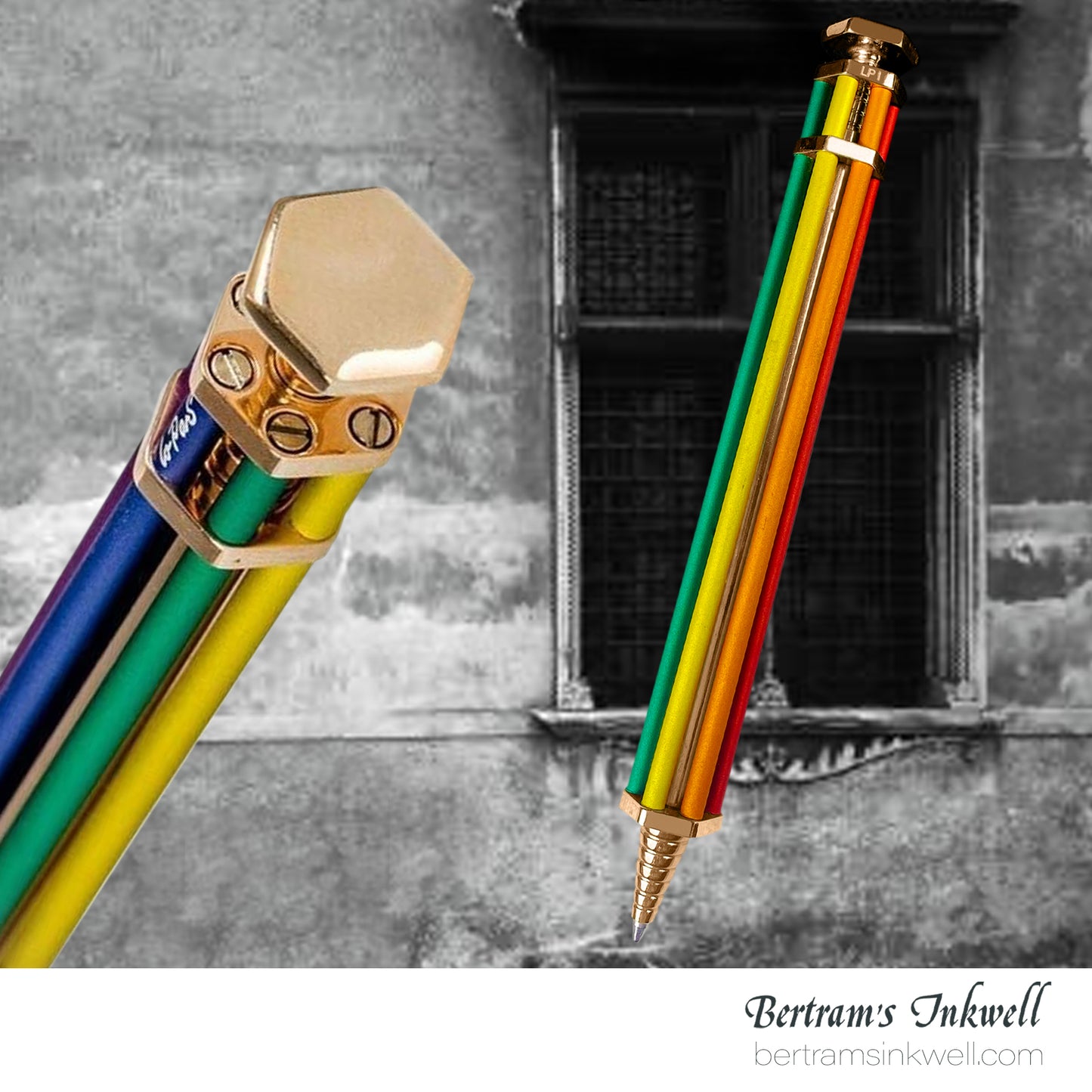 Parafernalia Lo Pas Rainbow Ballpoint Pen - PALP1006