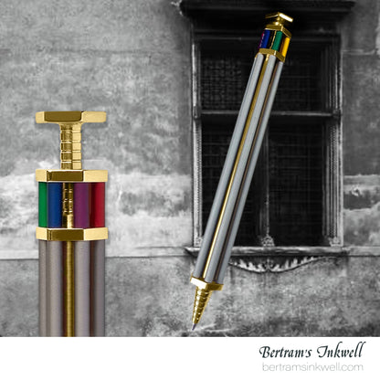 Parafernalia Lo Pas Sparkly (Silver) Ballpoint Pen - PALP1005