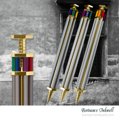 Parafernalia Lo Pas Sparkly (Silver) Ballpoint Pen - PALP1005