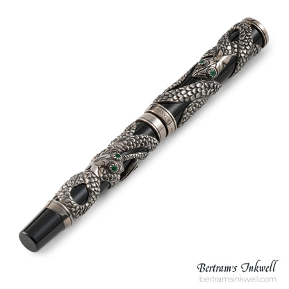 Parker Snake Sterling Silver Limited Edition Fountain Pen, 1997