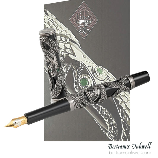 Parker Snake Sterling Silver Limited Edition Fountain Pen, 1997