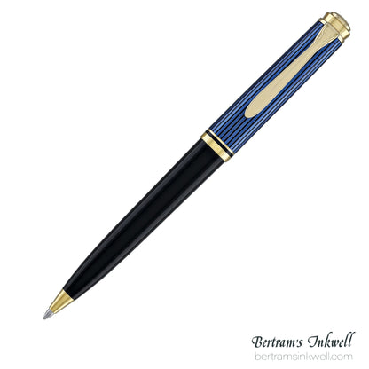 Pelikan Souveran K800 Black-Blue Ballpoint