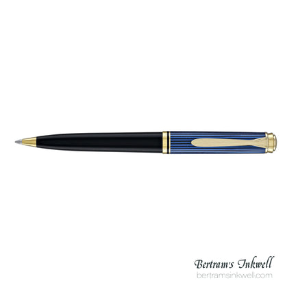 Pelikan Souveran K800 Black-Blue Ballpoint