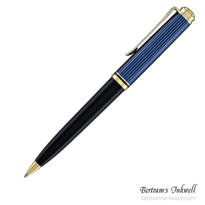 Pelikan Souveran K800 Black-Blue Ballpoint