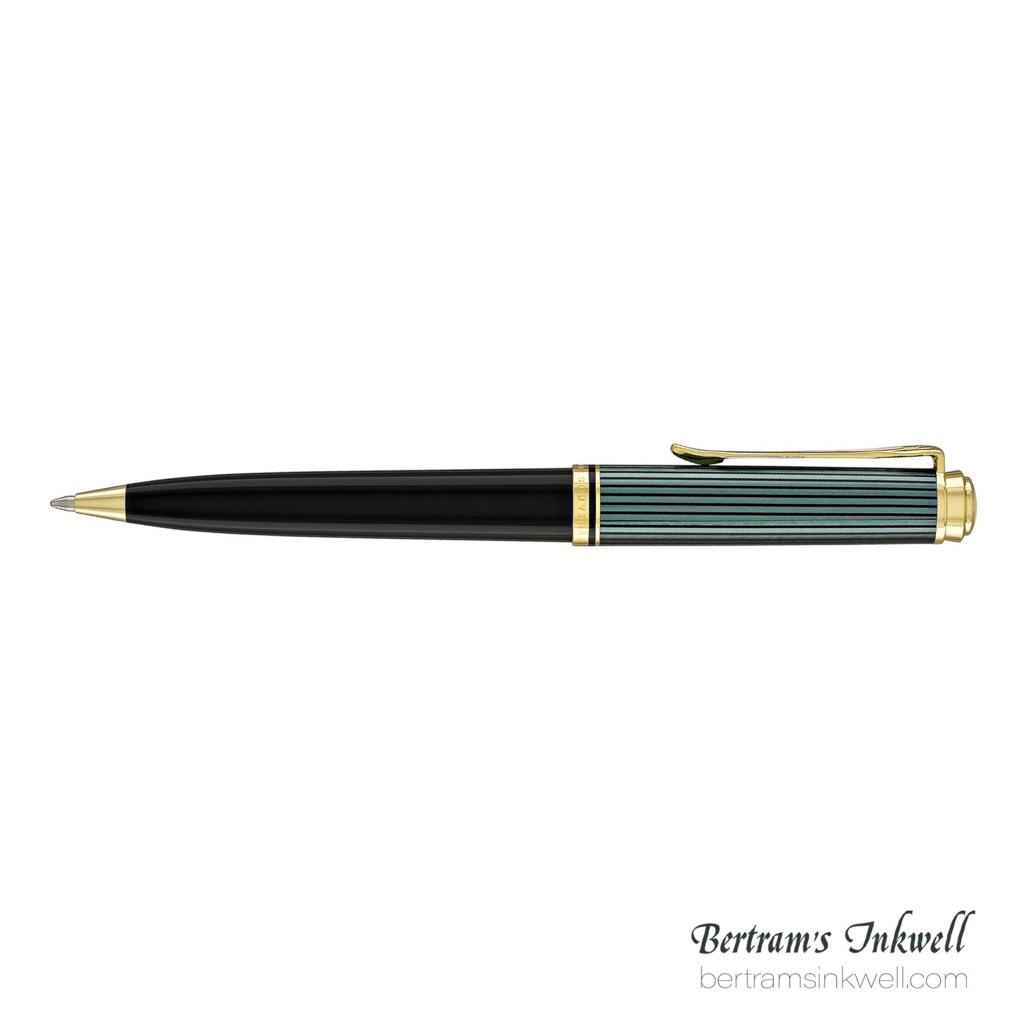 Pelikan Souveran K800 Black-Green Ballpoint