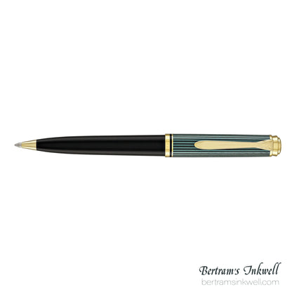 Pelikan Souveran K800 Black-Green Ballpoint