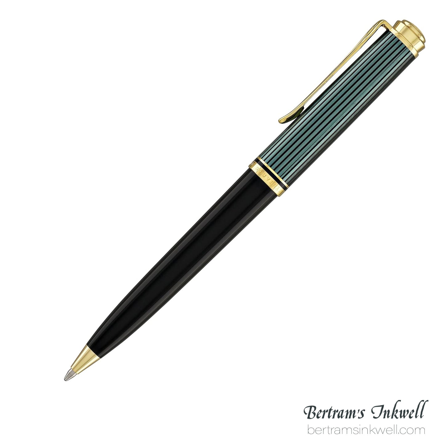 Pelikan Souveran K800 Black-Green Ballpoint