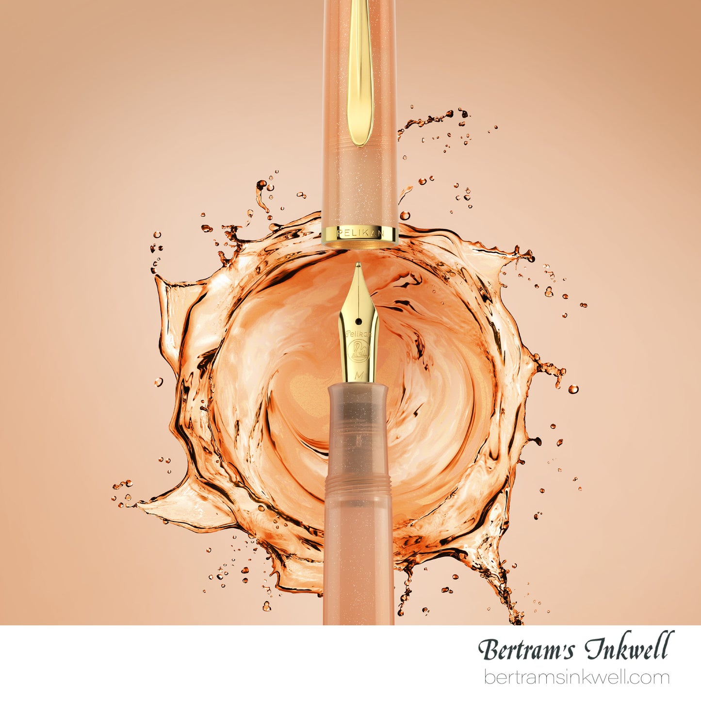 Pelikan Classic M200 Apricot Achat Special Edition Fountain Pen