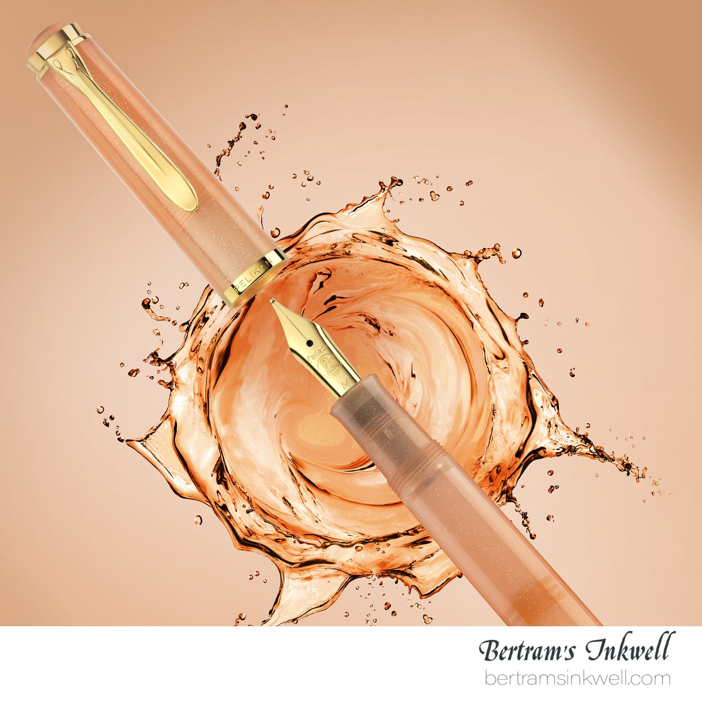 Pelikan Classic M200 Apricot Achat Special Edition Fountain Pen