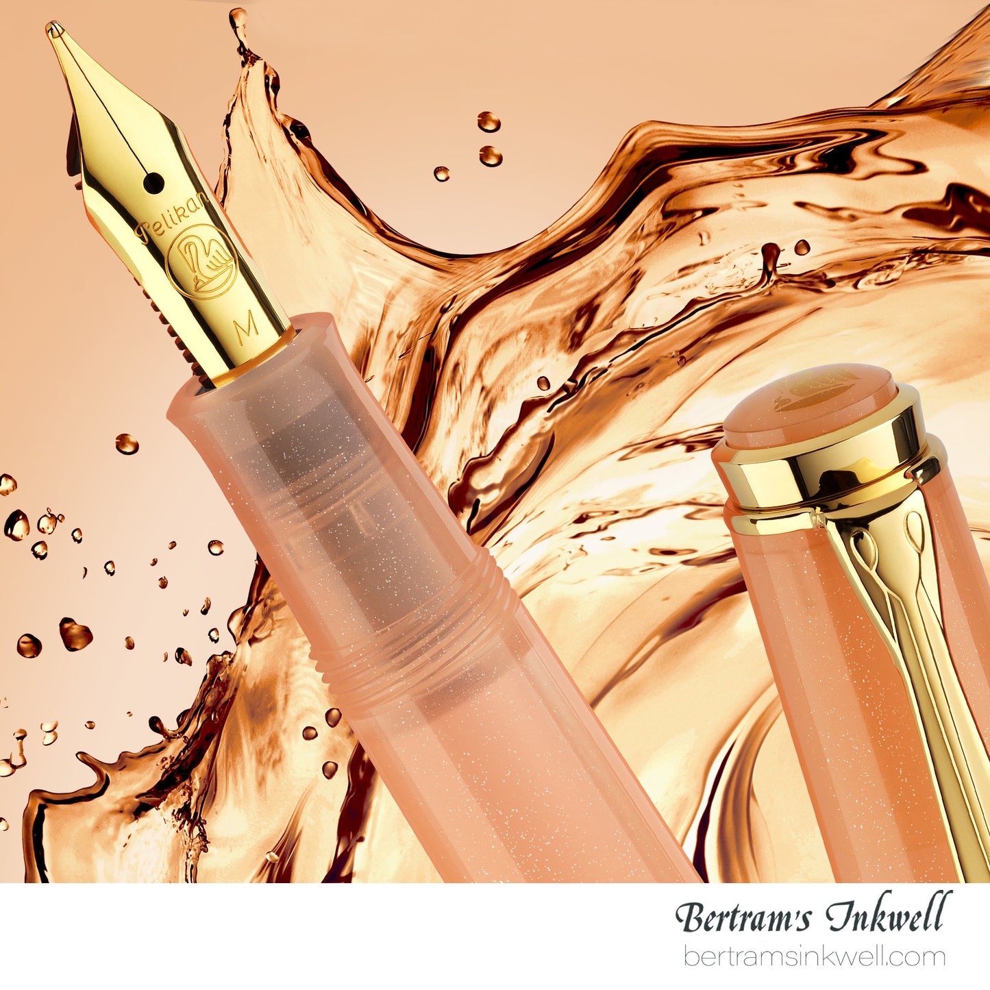 Pelikan Classic M200 Apricot Achat Special Edition Fountain Pen