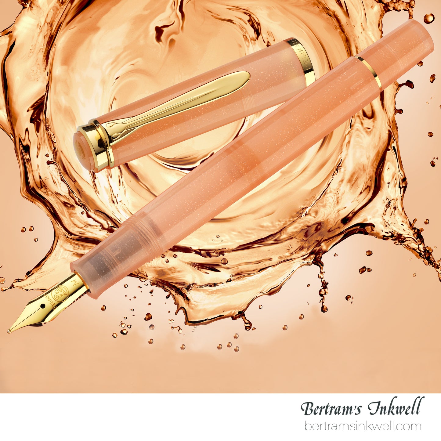 Pelikan Classic M200 Apricot Achat Special Edition Fountain Pen