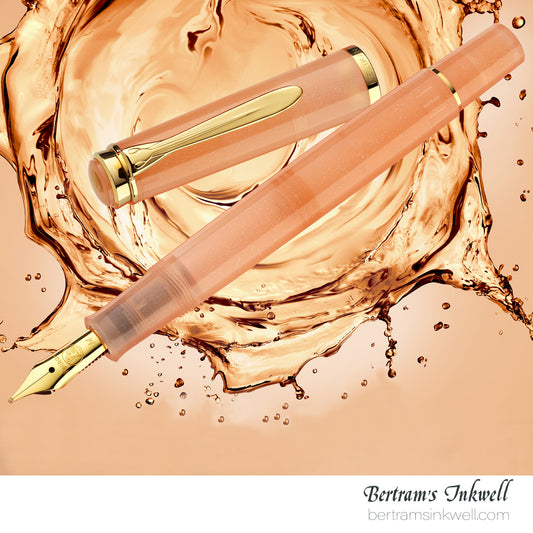 Pelikan Classic M200 Apricot Achat Special Edition Fountain Pen