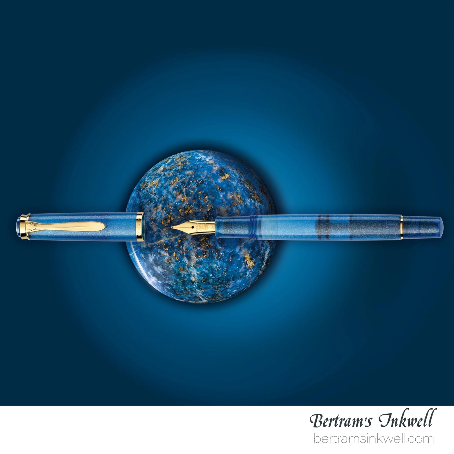 Pelikan Classic M200 Golden Lapis Special Edition Fountain Pen