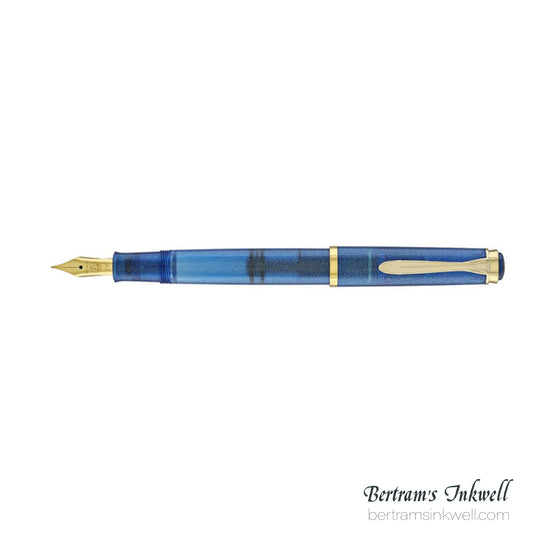 Pelikan Classic M200 Golden Lapis Special Edition Fountain Pen