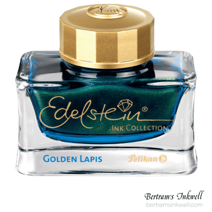 Pelikan Edelstein Golden Lapis 2024 Special Edition Fountain Pen Bottle Ink 50ml