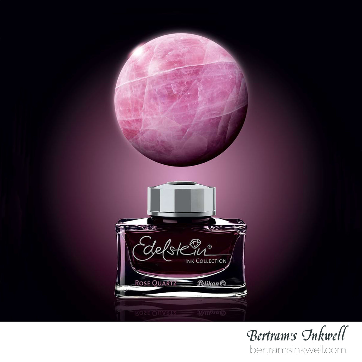 Pelikan Edelstein Rose Quartz Fountain Pen Bottle Ink 50ml