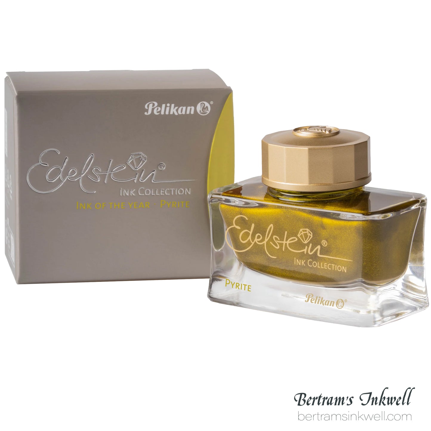 Pelikan Edelstein Ink of the Year 2026 Pyrite — 50 ml Bottled Ink