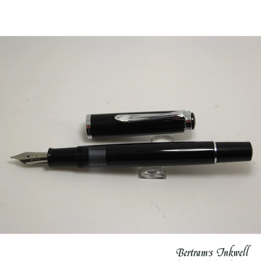 Pelikan M205 Black Chrome Trim Fountain Pen