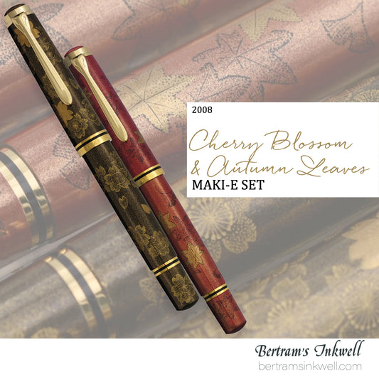 Pelikan Cherry Blossom & Autumn Leaves Limited Edition Set, 2008