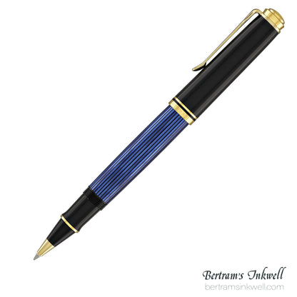 Pelikan Souveran R800 Black-Blue Rollerball