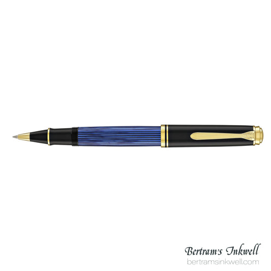 Pelikan Souveran R800 Black-Blue Rollerball