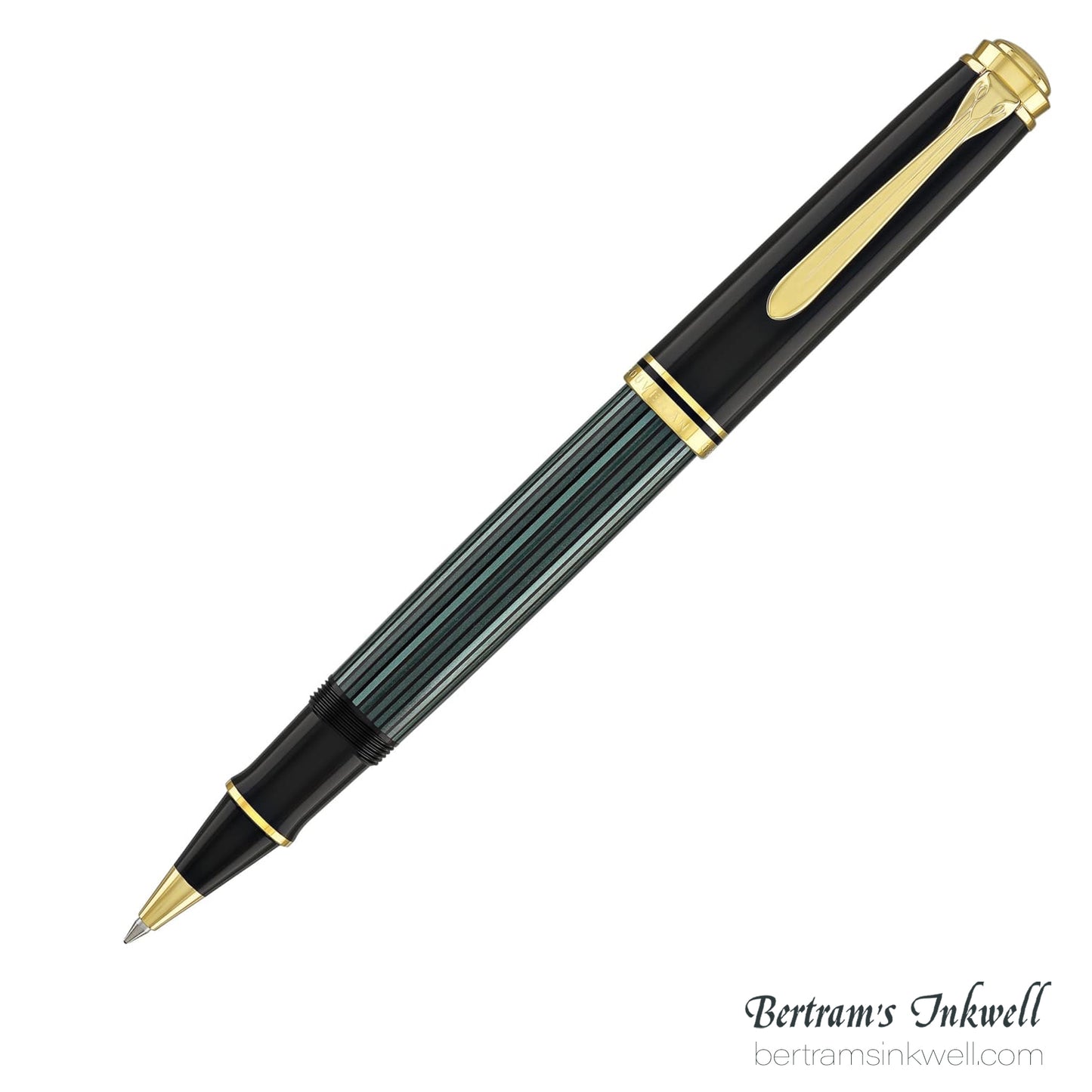 Pelikan Souveran R800 Black-Green Rollerball