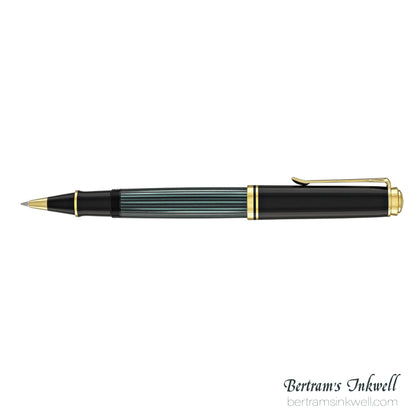 Pelikan Souveran R800 Black-Green Rollerball