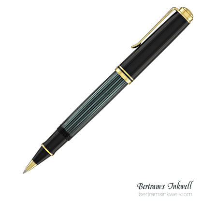 Pelikan Souveran R800 Black-Green Rollerball