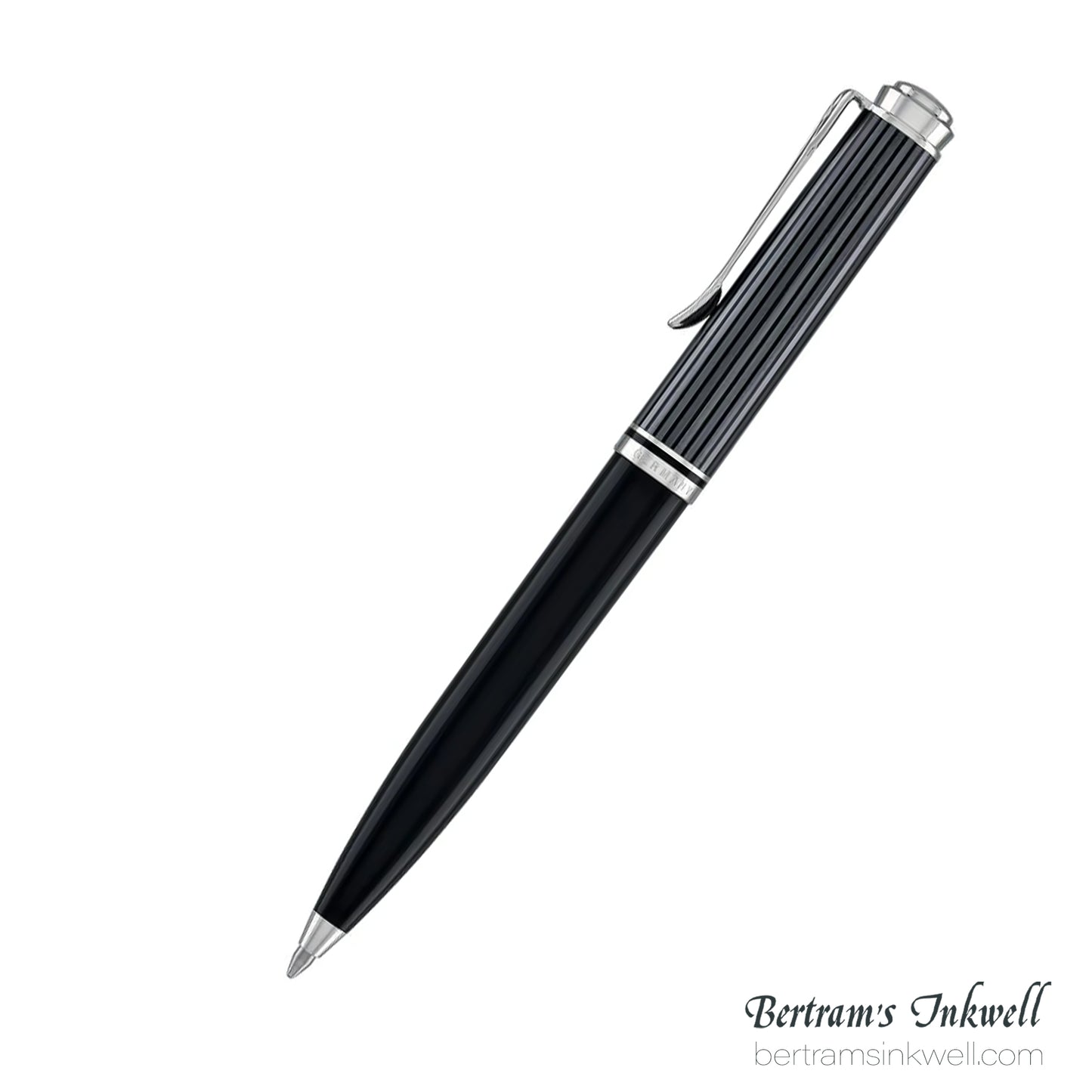 Pelikan Souveran 605 Stresemann Anthracite Stripes Ballpoint