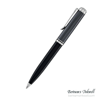 Pelikan Souveran 605 Stresemann Anthracite Stripes Ballpoint