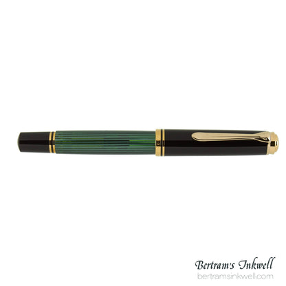 Pelikan Souveran M800 Black-Green Fountain Pen