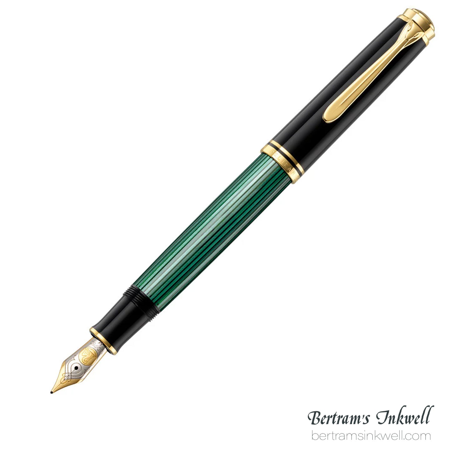 Pelikan Souveran M800 Black-Green Fountain Pen