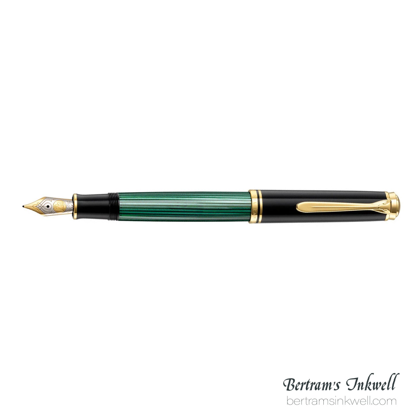 Pelikan Souveran M800 Black-Green Fountain Pen