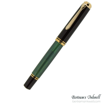 Pelikan Souveran M800 Black-Green Fountain Pen