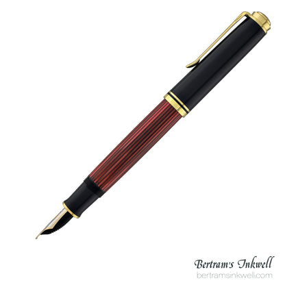 Pelikan Souveran M400 Black-Red Fountain Pen