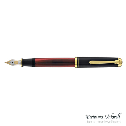 Pelikan Souveran M400 Black-Red Fountain Pen