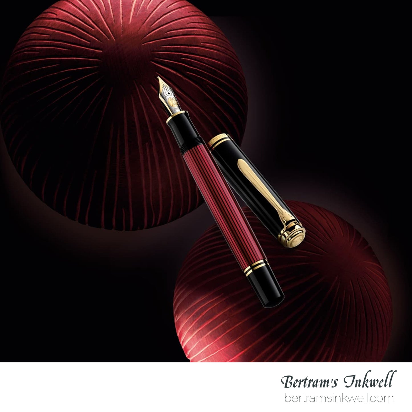 Pelikan Souveran M400 Black-Red Fountain Pen